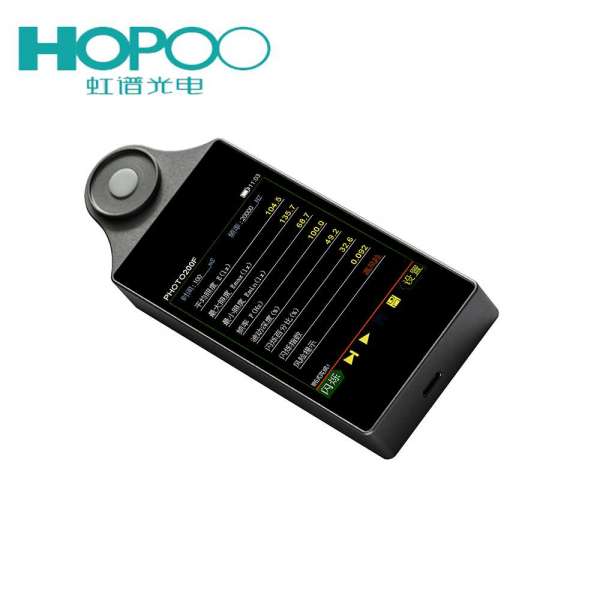 HOPOO Photo 200F Portable Spectral Irradiance Meter For Lamp Flicker Test